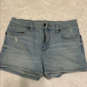 Light Blue Denim Wrangler Shorts